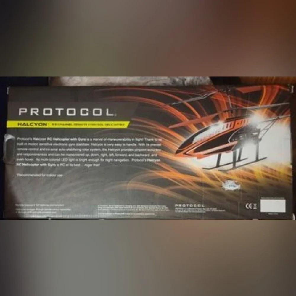 Remote Controlled Helicopter, Protocol Halcyon 3.5 Channel Remote Control‎ NEW